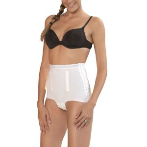 CEINTURE BASSE Homme/Femme PREMIUM Gamme Plastique Ouverture Latérale - Sous Vêtement Post Opératoire