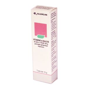 Vitamine A Dulcis, pommade ophtalmique - Tube 10 g