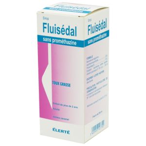 Fluisedal sans prométhazine, sirop avec sucre - Flacon 250 ml