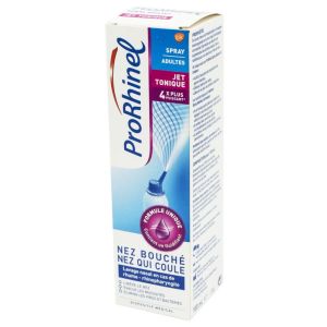 PRORHINEL Adultes Jet Tonique 4 Fois Plus Puissant - Solution Naturelle d' Eau de Mer pour Lavage Na