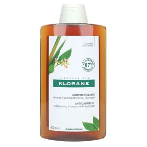 KLORANE - Shampoing antipelliculaire rééquilibrant au Galanga 400ml