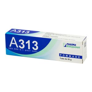 A 313 Pommade dermique, 200 000 UI - Tube 50g