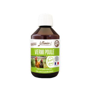 LE FERMIER Vermi' Poule 250ml - Parasites Intestinaux, Confort Digestif