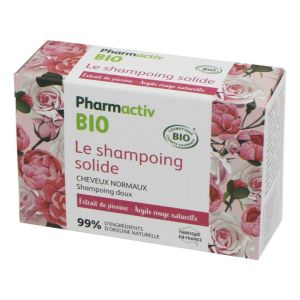 PHARMACTIV BIO Le Shampoing Solide Cheveux Normaux 60g