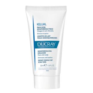 KELUAL Emulsion Kerato-Réductrice 50ml Visage et Cuir Chevelu - Croûtes de Lait, Peau Sébosquameuse