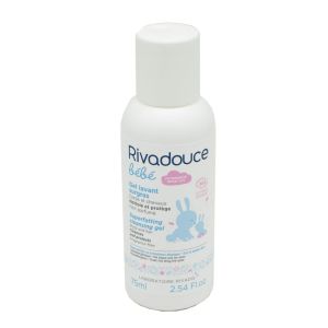 RIVADOUCE BEBE BIO Gel Lavant Surgras 75ml - Corps et Cheveux du Nourrisson