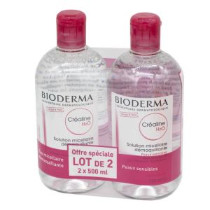 Créaline Lait démaquillant 250 ml Bioderma, lait démaquillant visage peaux  sensibles