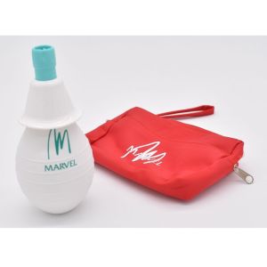 MARVEL la Poire Politzer 240 ml Insufflation et Lavage Auriculaire et Nasal  (Poire, Tube, Canule)