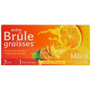 Milical Extra Ananas brûle-graisses 7x10ml