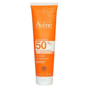 AVENE - LAIT SOLAIRE - SPF50 - 100% INVISIBLE - 100ml