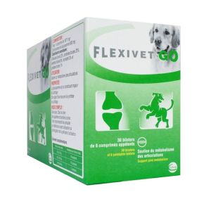 FLEXIVET GO Chien 900mg 240 Comprimés - Soutien du Métabolisme Articulaire