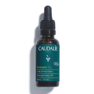 CAUDALIE VINERGETIC C+ BIO Huile de Nuit Detox 30ml - Soin Anti-âge et Anti-fatigue