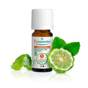 PURESSENTIEL BIO Bergamote 10ml - Huile Essentielle Citrus aurantium bergamia