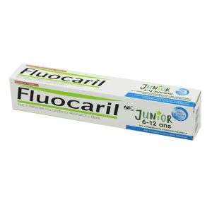 FLUOCARIL JUNIOR 6 à 12 Ans - Gel Dentifrice Fluoré Bubble 75ml - Caries, Email