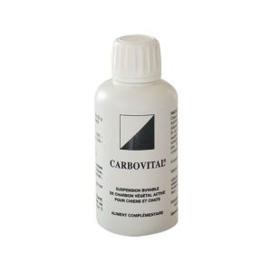 CARBOVITAL 125ml - Suspension Buvable de Charbon Végétal Activé