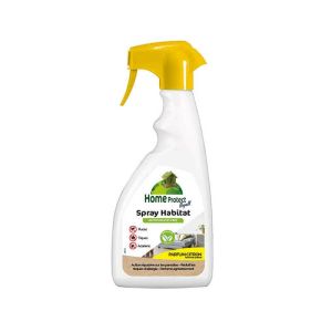 HOME PROTECT REPELL Spray Habitat Antiparasitaire Citron 500ml - Puces, Tiques, Acariens