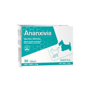 ANANXIVIA Chat et Petit Chien de moins de 10kg 30 Gélules - Stress, Anxiété