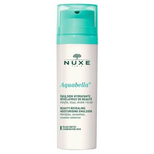 NUXE Aquabella Emulsion Hydratante Révélatrice de Beauté - Soin Visage des Peaux Mixtes - 50ml