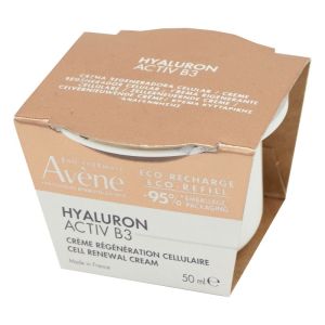AVENE HYALURON ACTIV B3 Recharge Crème Régénération Cellulaire 50ml - Rides, Ridules, Teint Terne