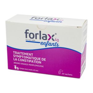 Forlax 4 g, poudre pour solution buvable - 20 sachets-doses