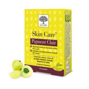 SKIN CARE Pigment Clair 60 Comprimés - Eclat du Teint, Taches Brunes, Hyperpigmentation