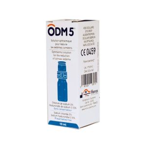 ODM 5 Solution Ophtalmique Hyperosmolaire sans Conservateur 10ml - Pour Réduire les Oedèmes