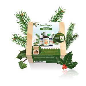 PURESSENTIEL Mon Coffret Découverte BIO Noël 2022 - 5 Produits