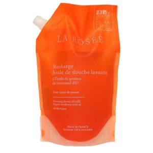 La Rosée Eco-recharge huile douche lavante 800ml