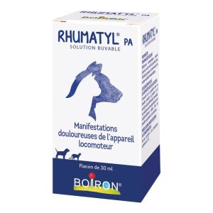 RHUMATYL solution buvable Chiens Chats - Fl/30 ml - Laboratoire BOIRON
