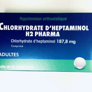 Chlorhydrate d'heptaminol Arrow 187,8 mg - 20 comprimés