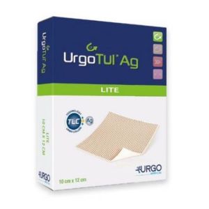 URGOTUL AG Lite 15 x 20 cm - Bte/16 - Pansement non Adhésif Absorbant, Imprégné TLC et Sels d'Argent