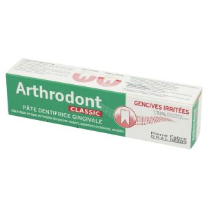 ARTHRODONT CLASSIC 75ml Gencives Irritées - Pâte Dentifrice Gingivale Dès 6 Ans
