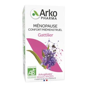 ARKOGELULES BIO Gattilier 95mg de Fruit Bte/60 - Confort Prémenstruel, Ménopause