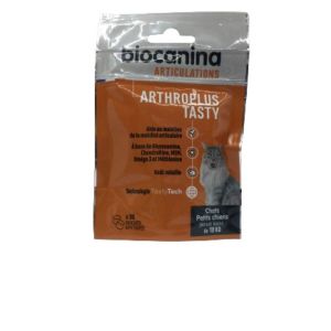 BIOCANINA ARTICULATIONS Arthroplus Tasty Chat Chiens -10kg 30 Bouchées Appétentes
