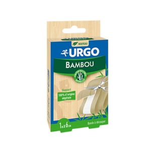 URGO BAMBOU 1 Bande à Découper 1m x 6cm - Protection des Plaies Superficielles