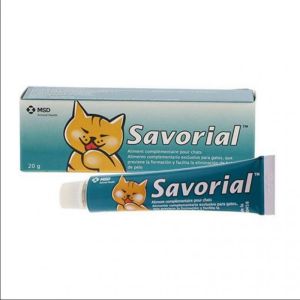 SAVORIAL Pâte Orale Chat 20g - Troubles Digestifs, Obstruction Intestinale due aux Poils
