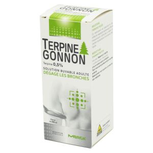 Terpine Gonon Adulte, solution buvable, toux grasse - 200 ml