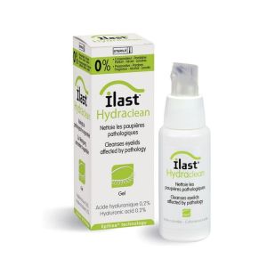 ILAST HYDRACLEAN 50ml - Gel Hydratant et Nettoyant pour Paupières Pathologiques