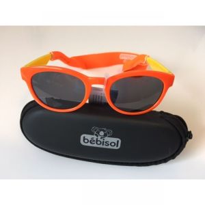 BEBISOL Lunettes de Soleil Enfant - Lunettes Solaires pour Enfant de 1 à 3 Ans - 1 Unité