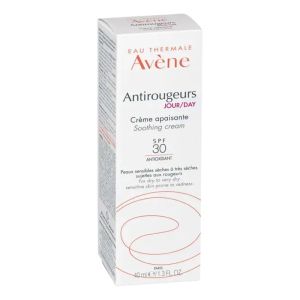 AVENE ANTIROUGEURS JOUR Crème Apaisante SPF30 40ml - Peau Couperosique