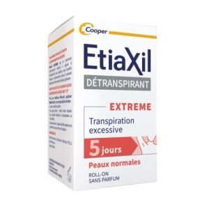 ETIAXIL Détranspirant Traitement Aisselles Peaux Normales - Roll-on/15ml - Sudo Régulateur