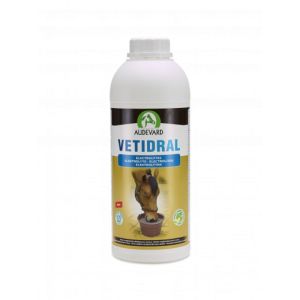 VETIDRAL Solution Buvable 1 Litre - Pertes en Electrolytes du Cheval