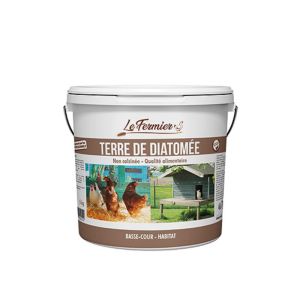 LE FERMIER Terre de Diatomée 5kg - Insecticide Spécial Rampants