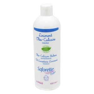 SAFORELLE Bébé Liniment Oléo Calcaire 450ml Stabilisé sans Rinçage - Toilette, Change de Bébé