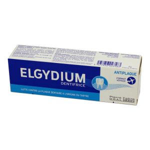 ELGYDIUM ANTI PLAQUE 50ml - Dentifrice Carbonate de Calcium, Chlorhexidine