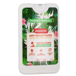 Assanis anti-moustique spray répulsif parfumé