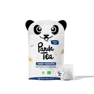 Panda Tea, Casse-noisette, Pomme-Noisette , infusion Gourmande, 28 Sachets