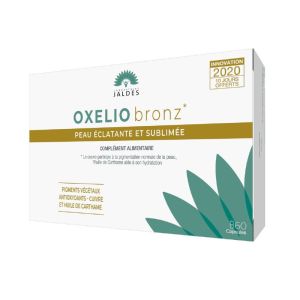 OXELIO BRONZ 60 Capsules - Préparation à l' Exposition Solaire - Peaux Normales à Mates