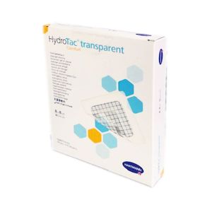 HYDROTAC Transparent  Comfort 8 x 8 cm - Pansement Adhésif Hydrogel Hydrocellulaire - Bte/10