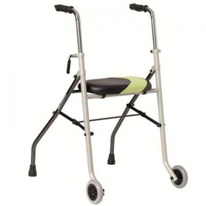 Rollator Pliant 2 Roues ACTIO 2 avec Poignées Anatomiques - N1754 - 1 Unité - ORKYN INVACARE